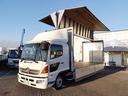 　アルミウイング　上物トランテックス製　６．２ｍワイドボディ　積載３．０５ｔ　荷台寸法６２６ｘ２４０ｘ２４０　荷台床木張り　あおり開閉サポート付　ラッシングレール２段　内フック付　ベッド付（23枚目）