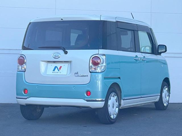 ムーヴキャンバス Ｇメイクアップ　ＳＡＩＩ　純正８インチナビ　両側電動スライドドア　全周囲カメラ　衝突被害軽減システム　ドラレコ　コーナーセンサー　スマートキー　ＬＥＤヘッド　ＥＴＣ　車線逸脱警報　オートライト　Ｂｌｕｅｔｏｏｔｈ（17枚目）