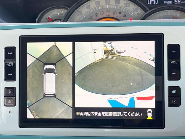 ムーヴキャンバス Ｇメイクアップリミテッド　ＳＡＩＩＩ　純正ＳＤナビ　全周囲カメラ　衝突被害軽減システム　ドラレコ　コーナーセンサー　スマートキー　ＬＥＤヘッド　オートライト　オートエアコン　Ｂｌｕｅｔｏｏｔｈ　ＣＤ　ＤＶＤ再生　フルセグ　ＬＥＤフォグ（4枚目）