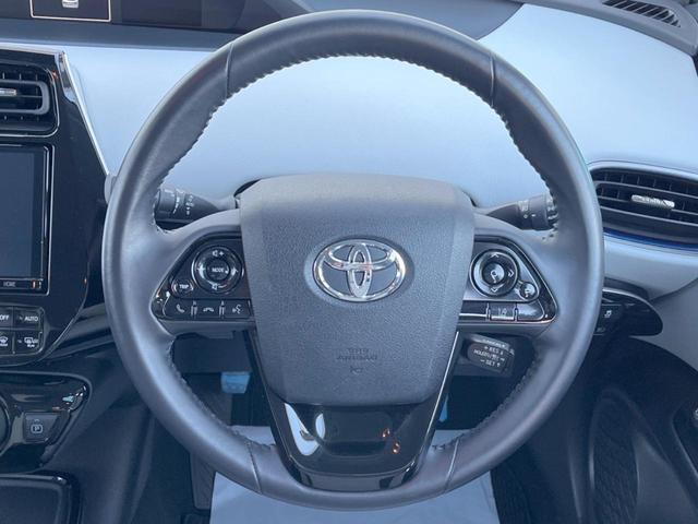 プリウス Ａツーリングセレクション　純正９インチナビ　衝突被害軽減システム　レーダークルーズ　パワーシート　合皮シート　ドラレコ　コーナーセンサー　スマートキー　ＬＥＤヘッド　ＥＴＣ２．０　オートハイビーム　オートエアコン（11枚目）