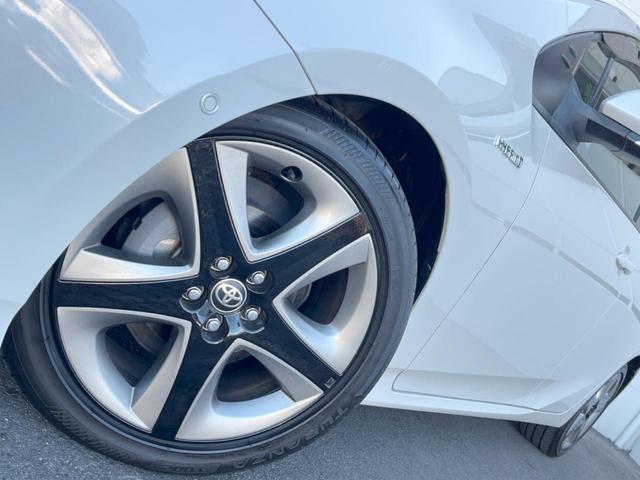 プリウス Ａツーリングセレクション　純正９インチナビ　衝突被害軽減システム　レーダークルーズ　パワーシート　合皮シート　ドラレコ　コーナーセンサー　スマートキー　ＬＥＤヘッド　ＥＴＣ２．０　オートハイビーム　オートエアコン（13枚目）