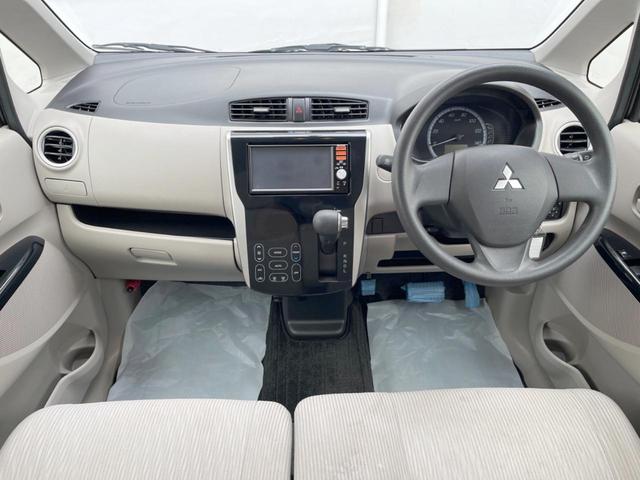 ｅＫワゴン Ｍ　純正ＳＤナビ　オートエアコン　ＣＤ　地デジ（2枚目）