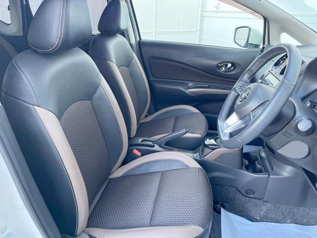 ノート ｅ－パワー　メダリスト　純正ＳＤナビ　全周囲カメラ　衝突被害軽減システム　ハーフレザーシート　ドラレコ　コーナーセンサー　スマートキー　ＬＥＤヘッド　ＥＴＣ　純正１５インチアルミ　車線逸脱警報　オートライト　オートエアコン（8枚目）