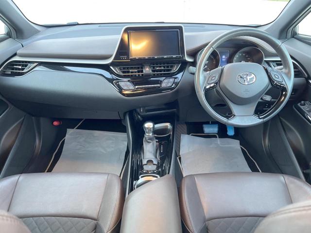 C-HR G LEDエディション フルエアロ 純正9インチナビ 衝突被害軽減システム レーダークルーズ ハーフレザーシート ドラレコ コーナーセンサー スマートキー LEDヘッド バックカメラ ビルトインETC 純正18インチアルミ(2枚目)