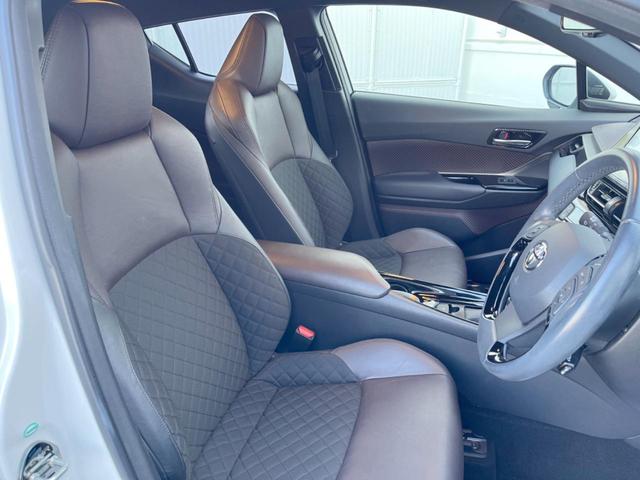 C-HR G LEDエディション フルエアロ 純正9インチナビ 衝突被害軽減システム レーダークルーズ ハーフレザーシート ドラレコ コーナーセンサー スマートキー LEDヘッド バックカメラ ビルトインETC 純正18インチアルミ(8枚目)