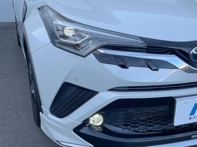 C-HR G LEDエディション フルエアロ 純正9インチナビ 衝突被害軽減システム レーダークルーズ ハーフレザーシート ドラレコ コーナーセンサー スマートキー LEDヘッド バックカメラ ビルトインETC 純正18インチアルミ(12枚目)