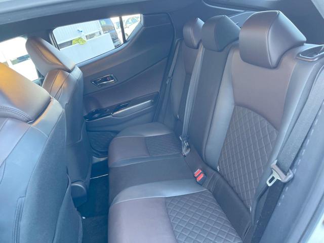 C-HR G LEDエディション フルエアロ 純正9インチナビ 衝突被害軽減システム レーダークルーズ ハーフレザーシート ドラレコ コーナーセンサー スマートキー LEDヘッド バックカメラ ビルトインETC 純正18インチアルミ(46枚目)