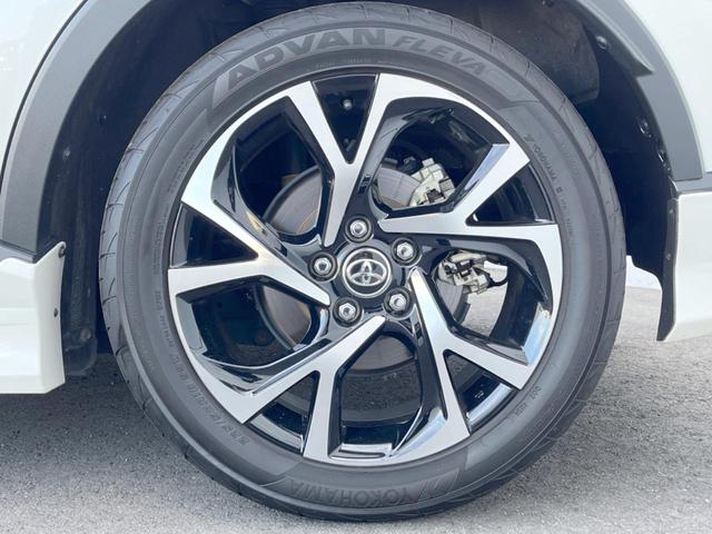 C-HR G LEDエディション フルエアロ 純正9インチナビ 衝突被害軽減システム レーダークルーズ ハーフレザーシート ドラレコ コーナーセンサー スマートキー LEDヘッド バックカメラ ビルトインETC 純正18インチアルミ(59枚目)