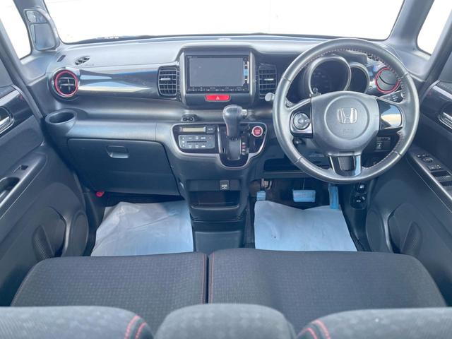 Ｎ－ＢＯＸカスタム ２トーンカラースタイル　Ｇ・Ｌパッケージ　電動スライドドア　純正ＳＤナビ　バックカメラ　ＨＩＤヘッド　ＥＴＣ　純正１４インチアルミ　オートライト　オートエアコン　Ｂｌｕｅｔｏｏｔｈ　ＣＤ　ＤＶＤ再生　フルセグ　ＨＩＤフォグ（2枚目）