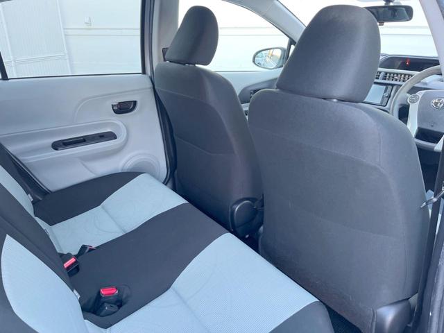 アクア S 純正SDナビ バックカメラ スマートキー ETC オートライト オートエアコン Bluetooth CD DVD再生 フルセグ(36枚目)