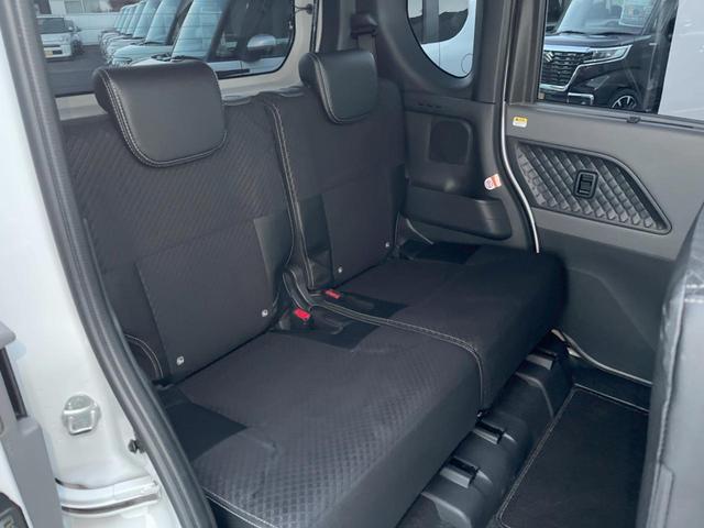 タント カスタムX 両側電動ドア 純正9インチナビ 全周囲カメラ 衝突被害軽減システム ハーフレザーシート ドラレコ コーナーセンサー スマートキー LEDヘッド ETC オートハイビーム 車線逸脱警報 オートライト(9枚目)