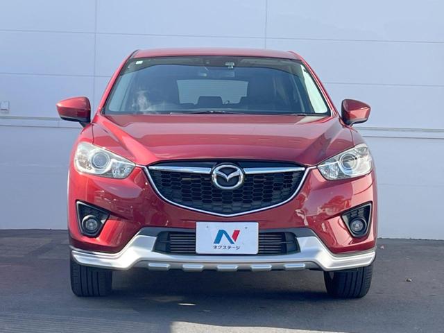 CX-5 XD Lパッケージ 4WD エアロ 純正ナビ バックカメラ 衝突被害軽減システム 禁煙車 ハーフレザーシート パワーシート スマートキー HIDヘッド ビルトインETC クルコン 純正17インチアルミ オートライト(14枚目)