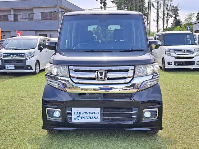 Ｎ－ＢＯＸカスタム Ｇ・ターボＬパッケージ　ＥＴＣ　バックカメラ　両側電動スライドドア　ナビ　ＴＶ　オートクルーズコントロール　オートライト　ＨＩＤ　スマートキー　アイドリングストップ　電動格納ミラー　ベンチシート　ＣＶＴ　盗難防止システム（13枚目）
