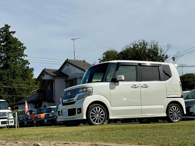 Ｎ－ＢＯＸカスタム Ｇ・ターボパッケージ　ＥＴＣ　バックカメラ　両側電動スライドドア　ナビ　ＴＶ　オートクルーズコントロール　オートライト　ＨＩＤ　スマートキー　アイドリングストップ　電動格納ミラー　ベンチシート　ＣＶＴ（60枚目）