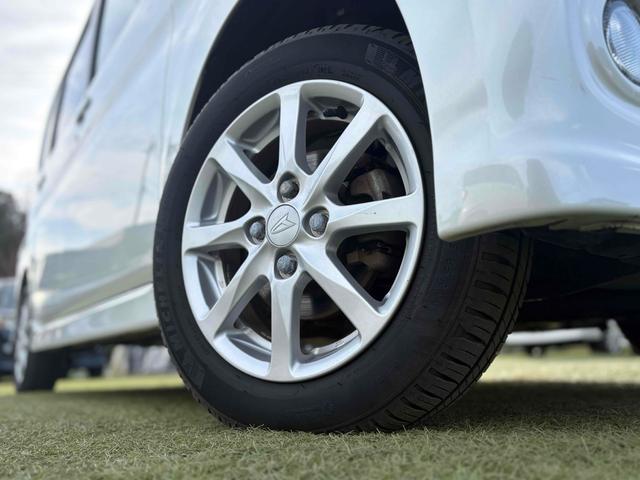 タント カスタムX ETC 両側スライド・片側電動 クリアランスソナー HID スマートキー アイドリングストップ 電動格納ミラー ベンチシート CVT 盗難防止システム ABS CD アルミホイール(50枚目)