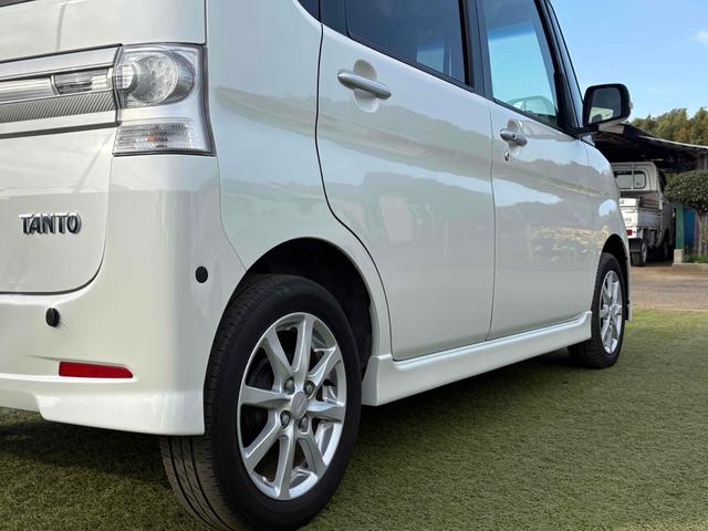 タント カスタムX ETC 両側スライド・片側電動 クリアランスソナー HID スマートキー アイドリングストップ 電動格納ミラー ベンチシート CVT 盗難防止システム ABS CD アルミホイール(60枚目)