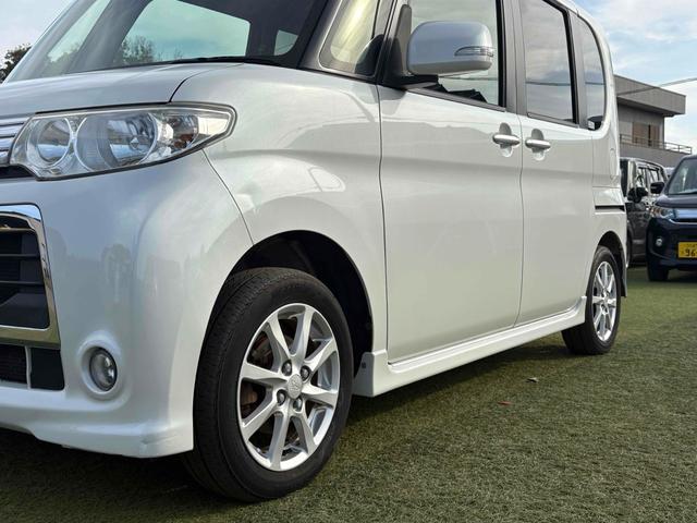 タント カスタムX ETC 両側スライド・片側電動 クリアランスソナー HID スマートキー アイドリングストップ 電動格納ミラー ベンチシート CVT 盗難防止システム ABS CD アルミホイール(62枚目)