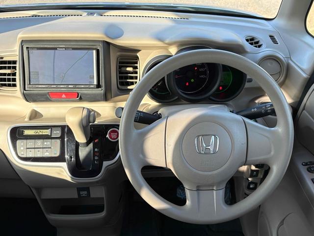 N-BOX C バックカメラ 両側スライドドア ナビ TV スマートキー アイドリングストップ 電動格納ミラー ベンチシート CVT 盗難防止システム ABS ESC チップアップシート 衝突安全ボディ エアコン(5枚目)