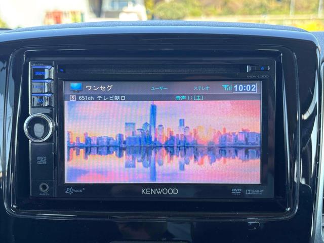 スペーシアカスタム ＴＳ　ワンオーナー　両側電動スライドドア　ナビ　ＴＶ　オートライト　ＨＩＤ　スマートキー　アイドリングストップ　電動格納ミラー　ベンチシート　ＣＶＴ　盗難防止システム　ＡＢＳ　ＣＤ　ＤＶＤ再生　ＵＳＢ（7枚目）