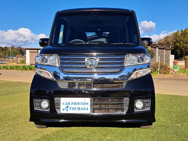 N-BOXカスタム G SSパッケージ ETC バックカメラ 両側電動スライドドア ナビ TV 衝突被害軽減システム オートライト HID スマートキー アイドリングストップ 電動格納ミラー ベンチシート CVT 盗難防止システム ABS(15枚目)