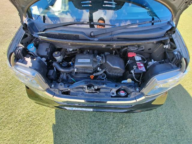 N-BOXカスタム G SSパッケージ ETC バックカメラ 両側電動スライドドア ナビ TV 衝突被害軽減システム オートライト HID スマートキー アイドリングストップ 電動格納ミラー ベンチシート CVT 盗難防止システム ABS(21枚目)