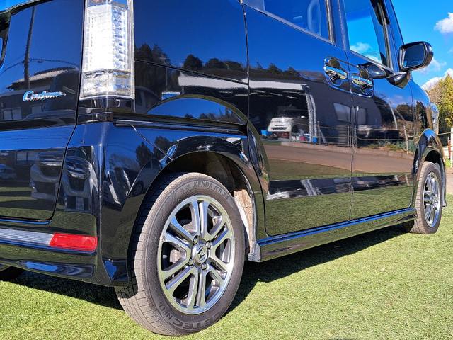 N-BOXカスタム G SSパッケージ ETC バックカメラ 両側電動スライドドア ナビ TV 衝突被害軽減システム オートライト HID スマートキー アイドリングストップ 電動格納ミラー ベンチシート CVT 盗難防止システム ABS(73枚目)