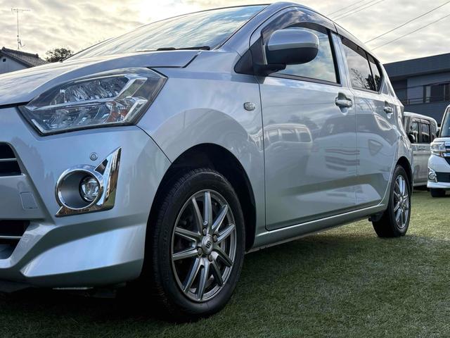 ミライース 　バックカメラ　ナビ　ＴＶ　クリアランスソナー　衝突被害軽減システム　オートマチックハイビーム　キーレスエントリー　アイドリングストップ　電動格納ミラー　ＣＶＴ　盗難防止システム　ＡＢＳ　ＥＳＣ　ＣＤ（69枚目）