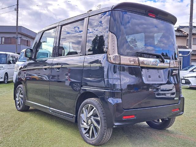 スペーシアカスタム Ｊスタイル　ＥＴＣ　バックカメラ　両側電動スライドドア　ナビ　ＴＶ　衝突被害軽減システム　オートライト　ＨＩＤ　スマートキー　アイドリングストップ　電動格納ミラー　シートヒーター　ベンチシート　ＣＶＴ（21枚目）