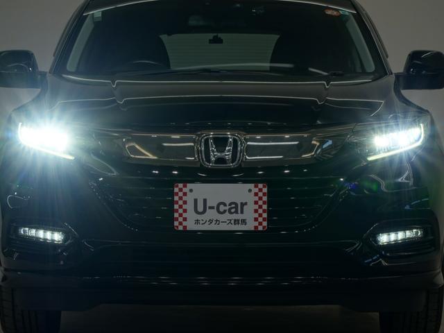 ヴェゼル ハイブリッドＺ・ホンダセンシング　ワンオーナー　インターナビ　バックカメラ　ホンダセンシング　シートヒーター　ＬＥＤオートライト　レーダーサポート　１オーナ－　ＤＶＤ再生機能　整備記録簿　横滑り防止システム　バックアイカメラ　フルセ（28枚目）