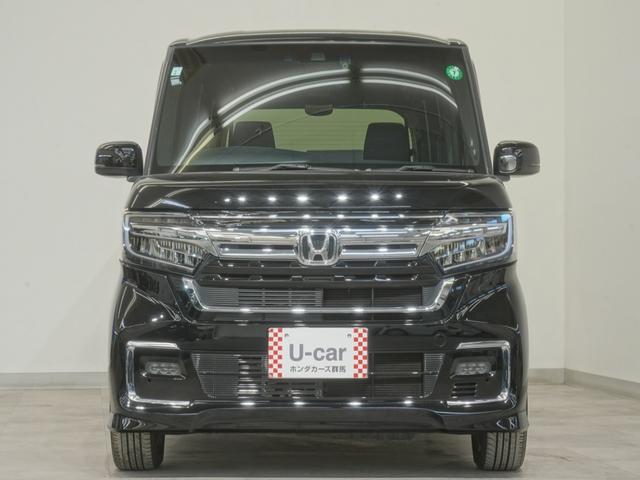 Ｎ－ＢＯＸカスタム Ｌ　ワンオーナーインターナビナビ連動ドラレコシートヒーター両側電動スライドドアＬＥＤオートライトオートハイビームサイドエアバッグサイドカーテンエアバッグパーキングセンサー　両席電動スライドドア　Ｐソナー（5枚目）