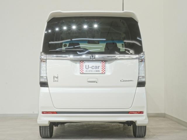 N-BOXカスタム G・Lパッケージ ワンオーナー インターナビ バックカメラ HIDオートライト アイドリングストップ車 USBポート 1オーナー スマキ- 両側スライドドア パワーウィンドウ 盗難防止システム オートエアコン パワステ(7枚目)
