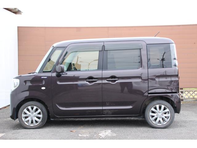 スペーシア ハイブリッドＧ　デュアルカメラブレーキサポート　ＥＴＣ　ＥＳＰ　アイドリングストップ　社外メモリーナビワンセグ　スマートキー＆プッシュスタート　ドラレコ　オートライト　ベンチシート　シートヒーター純正アルミホイール（8枚目）