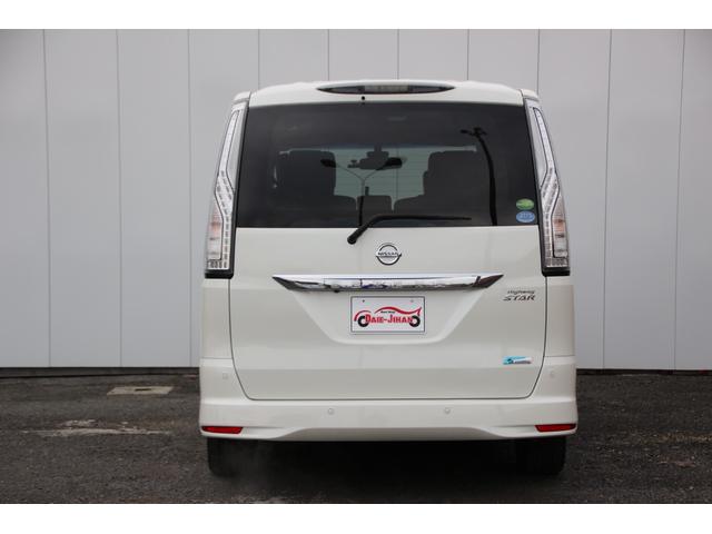 セレナ ハイウェイスターG S-HVアドバンスドセーフティ プレミアムハイコントラストインテリア アラウンドビュー 社外後席モニター LEDライト フォグ 両側パワースライドドア 純正ナビフルセグBluetooth対応 VDC エマージェンシーブレーキ ETC(11枚目)