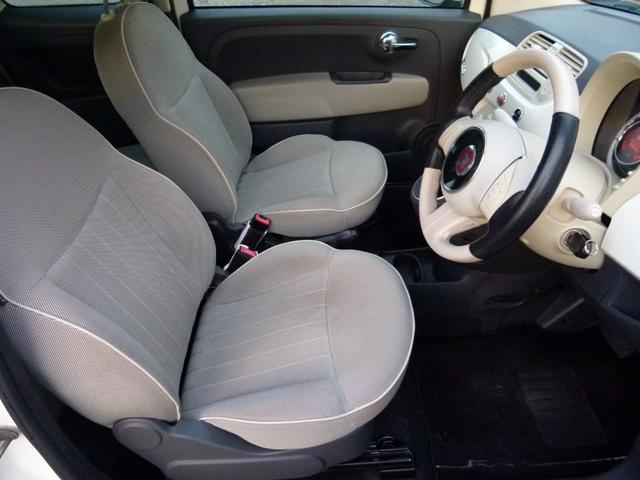 ５００ ツインエア　スポーツ　電動ガラスルーフ　ダッシュボード割れなし　障害物センサー　パワーステアリング　パワーウィンドウ　ＥＴＣ　運転席エアバッグ　キーレスエントリー　エアコン　盗難防止システム　禁煙車　ＡＢＳ（18枚目）