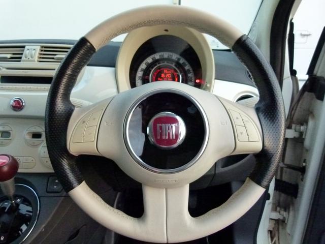 ５００ ツインエア　スポーツ　電動ガラスルーフ　ダッシュボード割れなし　障害物センサー　パワーステアリング　パワーウィンドウ　ＥＴＣ　運転席エアバッグ　キーレスエントリー　エアコン　盗難防止システム　禁煙車　ＡＢＳ（21枚目）