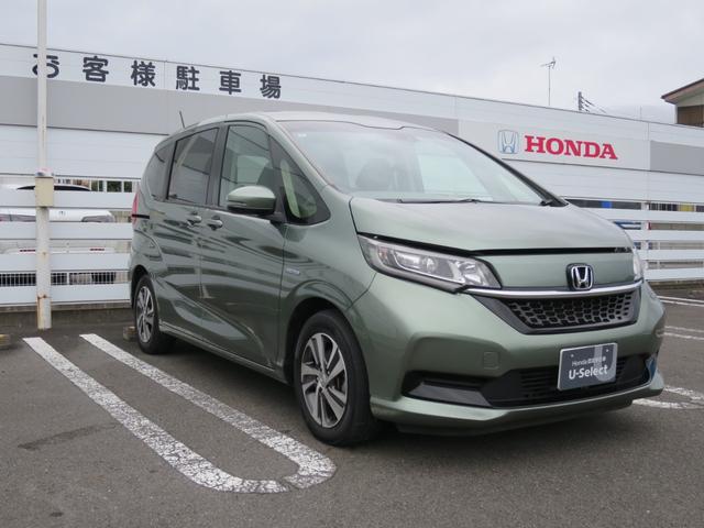 フリードハイブリッド ハイブリッド・Ｇホンダセンシング　ナビ装着用スペシャルパッケージ＋ＥＴＣ車載器（ナビ連動）ｉ－サイドエアバッグ＋サイドカーテンエアバッグリア両側パワースライドドアＬＥＤヘッドライト＋アクティブコーナリングライト　軽減ブレーキ　記録簿（5枚目）