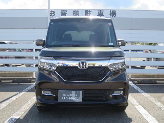 Ｎ－ＢＯＸカスタム Ｇ・Ｌホンダセンシング　ＨｏｎｄａＳＥＮＳＩＮＧナビ装着用スペシャルパッケージ＋ＥＴＣ車載器オートリトラミラープラズマクラスター技術搭載フルオート・エアコンディショナー運転席＆助手席シートヒーター　地デジＴＶ　禁煙　キーレス（4枚目）