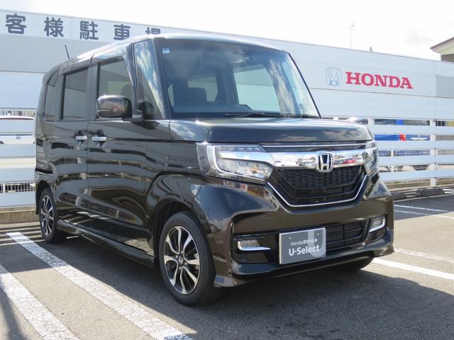 Ｎ－ＢＯＸカスタム Ｇ・Ｌホンダセンシング　ＨｏｎｄａＳＥＮＳＩＮＧナビ装着用スペシャルパッケージ＋ＥＴＣ車載器オートリトラミラープラズマクラスター技術搭載フルオート・エアコンディショナー運転席＆助手席シートヒーター　地デジＴＶ　禁煙　キーレス（5枚目）