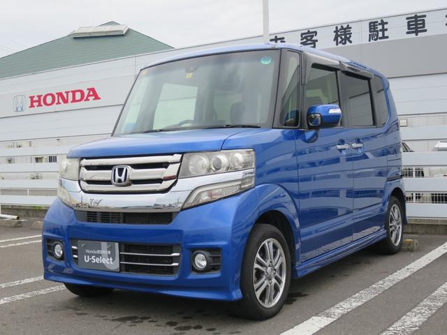 Ｎ－ＢＯＸカスタム Ｇ・Ｌパッケージ　ナビ装着用スペシャルパッケージ＋ＥＴＣ車載器（ナビ連動）オートエアコン（プラズマクラスター搭載）アレルクリーンシート運転席シートハイトアジャスター　左右パワースライド　サイドエアバック　ＵＳＢポート（2枚目）