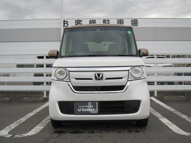 Ｎ－ＢＯＸ Ｇ・Ｌホンダセンシングカッパーブラウンスタイル　ホンダセンシングサイドカーテンエアバック２トーン塗装　Ｗ電動スライド　ＤＶＤ再生可　ナビＴＶ　ワンセグＴＶ　ＥＴＣ付き　ＬＥＤ　リアカメラ　スマートキー＆プッシュスタート　ドライブレコーダー　パワステ（3枚目）