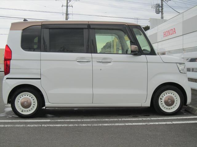 Ｎ－ＢＯＸ Ｇ・Ｌホンダセンシングカッパーブラウンスタイル　ホンダセンシングサイドカーテンエアバック２トーン塗装　Ｗ電動スライド　ＤＶＤ再生可　ナビＴＶ　ワンセグＴＶ　ＥＴＣ付き　ＬＥＤ　リアカメラ　スマートキー＆プッシュスタート　ドライブレコーダー　パワステ（5枚目）