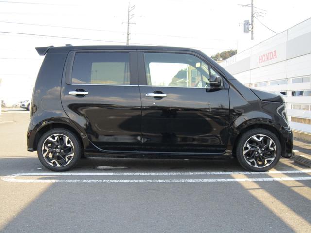 Ｎ－ＷＧＮカスタム Ｌ・ターボホンダセンシング　充電用ＵＳＢジャックプラズマクラスター技術搭載オートエアコン合皮コンビシート　ブレーキサポート　横滑り防止機能　サイドエアバック　クルーズＣ　クリアランスソナ　ＬＥＤヘッド　シ－トヒ－タ－　リヤカメラ（5枚目）
