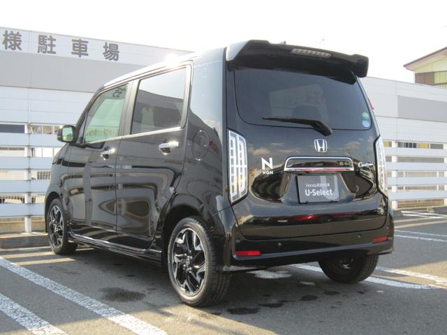 Ｎ－ＷＧＮカスタム Ｌ・ターボホンダセンシング　充電用ＵＳＢジャックプラズマクラスター技術搭載オートエアコン合皮コンビシート　ブレーキサポート　横滑り防止機能　サイドエアバック　クルーズＣ　クリアランスソナ　ＬＥＤヘッド　シ－トヒ－タ－　リヤカメラ（10枚目）