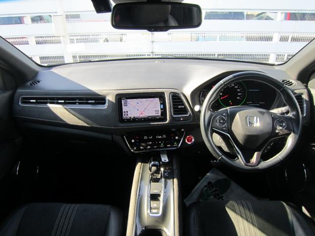 ヴェゼル ハイブリッドＲＳ・ホンダセンシング　ＬＥＤフォグライト運転席・助手席シートヒーター　ワンセグ　ＥＴＣ付　定期点検記録簿　サイドＳＲＳ　Ｒカメ　フルオートエアコン　ＵＳＢ接続　両席エアバック　スマキー　オートクルーズコントロール　ＴＶナビ（44枚目）