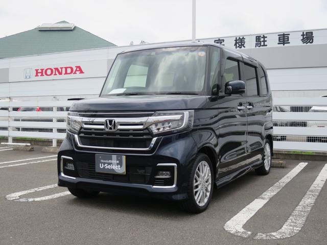 Ｎ－ＢＯＸカスタム Ｌターボ　オートリトラミラーアレルクリーンプラスシートプラズマクラスター技術搭載フルオート・エアコンディショナーリア左側パワースライドドアリア右側パワースライドドア　衝突軽減ブレーキサポート　ＬＥＤヘッドライ（2枚目）