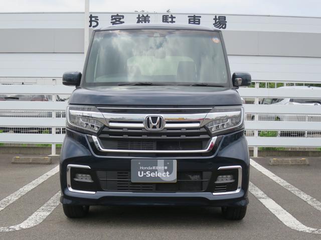 Ｎ－ＢＯＸカスタム Ｌターボ　オートリトラミラーアレルクリーンプラスシートプラズマクラスター技術搭載フルオート・エアコンディショナーリア左側パワースライドドアリア右側パワースライドドア　衝突軽減ブレーキサポート　ＬＥＤヘッドライ（4枚目）