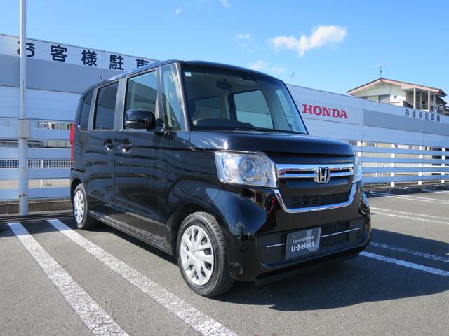 Ｎ－ＢＯＸ Ｌ　ＨｏｎｄａＳＥＮＳＩＮＧリア左側パワースライドドア運転席＆助手席シートバックテーブル運転席＆助手席シートヒーター　衝突回避支援ブレーキ　Ｉ－ＳＴＯＰ　ＰＷ　パワステ　Ｓヒーター　禁煙　スマ－トキ－（5枚目）