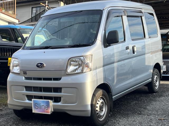 サンバーバン トランスポーター ワンオーナー 禁煙車 新品タイヤ 4AT タイミングチェーン 両側スライドドア 純正ラジオ キーレス パワステ パワーウィンドウ プライバシーガラス オーバーヘッドコンソール 運転席&助手席エアバック(4枚目)