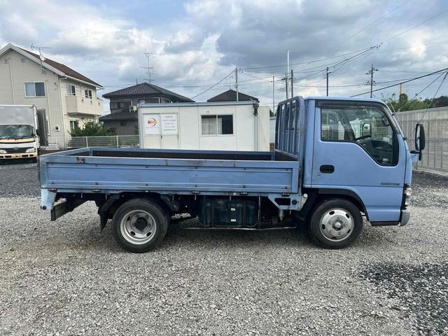 アトラストラック 　標準１０尺平ボディー　積載量２０００ｋｇ　総重量４６５５ｋｇ　ＭＴ　ディーゼル　ＡＣ　ＰＷ　３人乗り　全長４７８幅１８４高３０６　箱内寸長３１１幅１６９（7枚目）