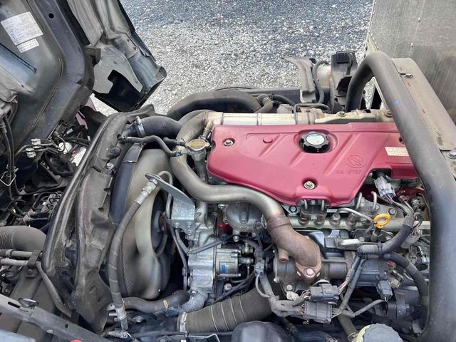 デュトロ 標準10尺アルミバン AT ディーゼル ETC Bカメラ アイドリングストップ 電動格納ミラー エアコン パワーウィンドウ 箱内寸長312幅177高200 3人乗り ラッシング1段 総重量4985(27枚目)